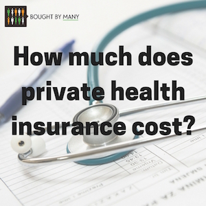 What does Private Health Insurance cost?  Bought By Many